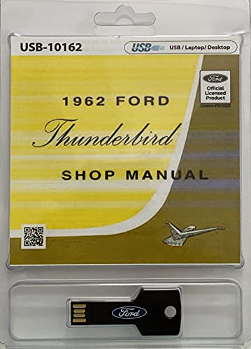 1962 Ford Thunderbird Shop Manual (USB)