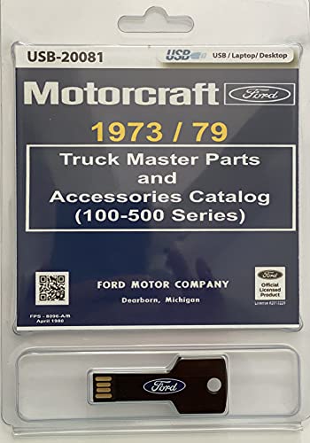 1973-79 Ford Truck Master Parts and Accessory Catalog (100-500 Series) (USB)