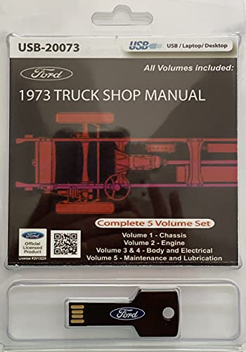 1973 Ford Truck Shop Manual (USB)