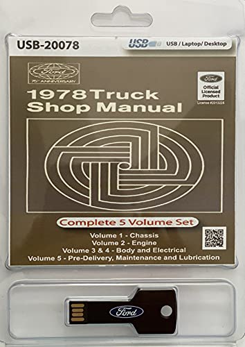 1978 Ford Truck Shop Manual (USB)
