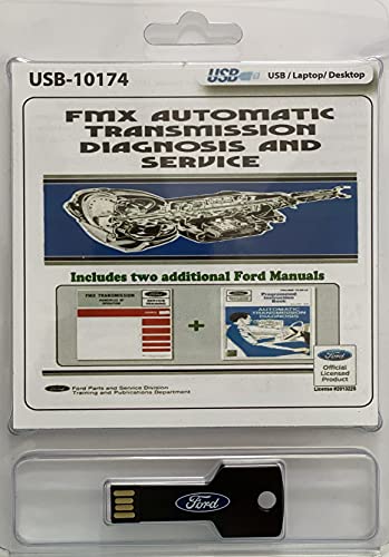 Ford FMX Automatic Transmission Diagnosis, Service, and Training Manual (USB)