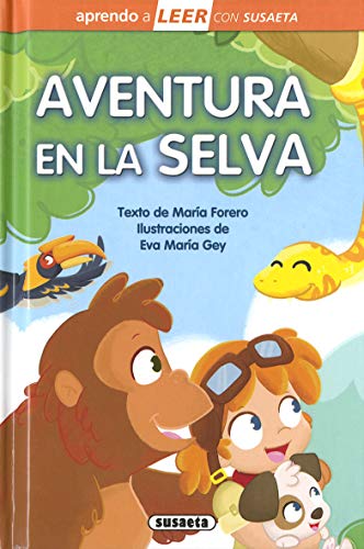 Aventura en la selva (Aprendo a LEER con Susaeta - nivel 0)