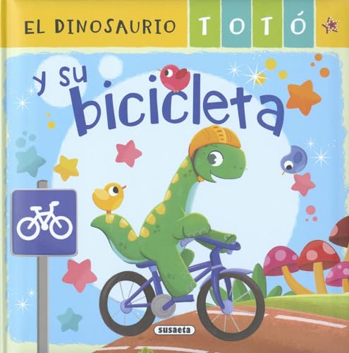 El dinosaurio Totó y su bicicleta