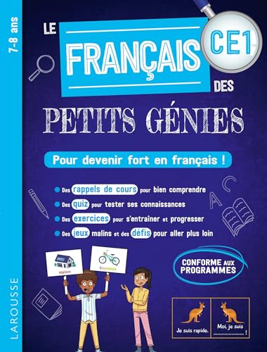 Le FRANCAIS des PETITS GENIES : Tout le CE1 von LAROUSSE