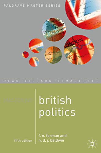 Mastering British Politics (Macmillan Master Series) von Red Globe Press