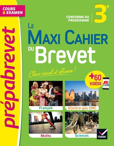 Le Maxi Cahier du Brevet (tout-en-un) - Brevet 2024: cours, quiz, sujets & vidéos von HATIER