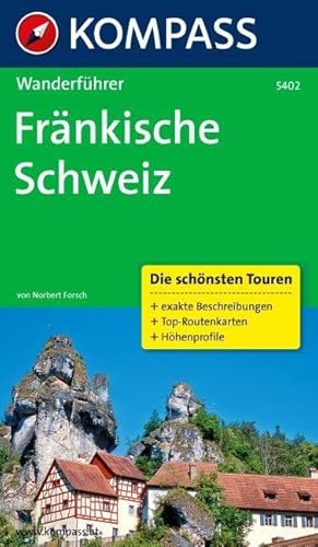 WF 5402 Fränkische Schweiz Wanderführer mit Tourenkarten und Höhenprofilen
