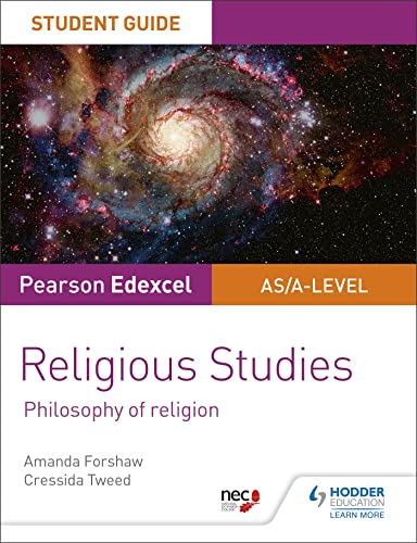 Pearson Edexcel Religious Studies A level/AS Student Guide: Philosophy of Religion von Hodder Education