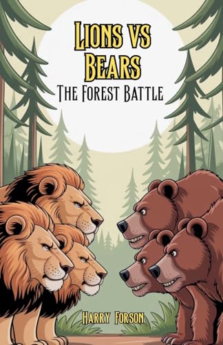 Lions vs Bears: The Forest Battle von Bright Minds Books