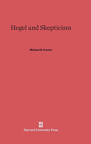 Hegel and Skepticism von Harvard University Press