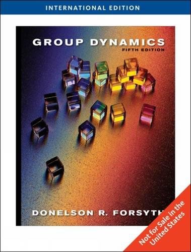 Group Dynamics, International Edition