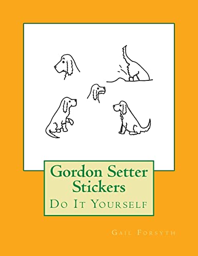 Gordon Setter Stickers: Do It Yourself