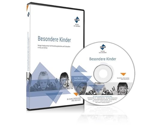 Besondere Kinder: Fertige Textbausteine für Entwicklungsberichte und Förderpläne auf CD-ROM von Forum Verlag Herkert