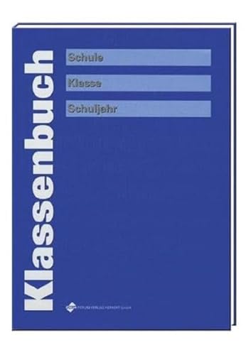 Klassenbuch, blau Klassenbuch, blau