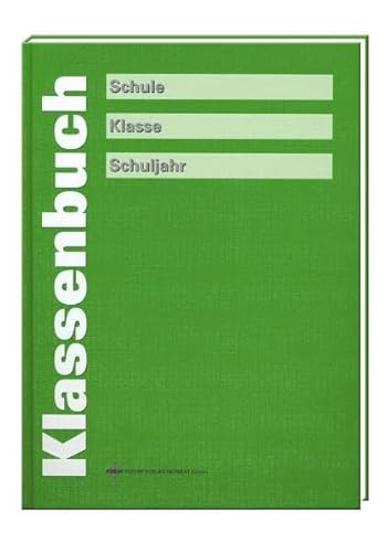 Klassenbuch, grün von Forum Verlag Herkert