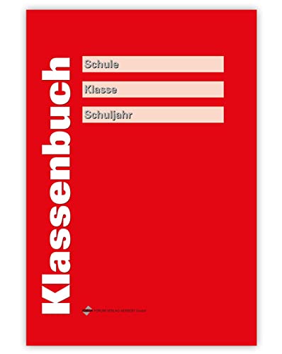 Klassenbuch, rot von Forum Verlag Herkert