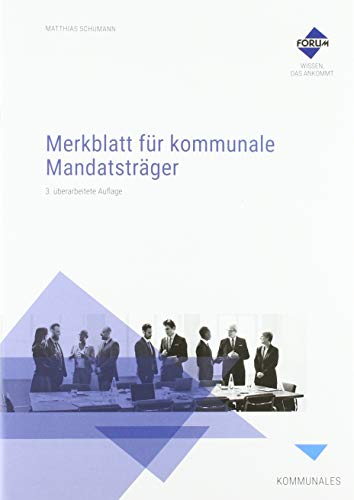 Merkblatt für kommunale Mandatsträger