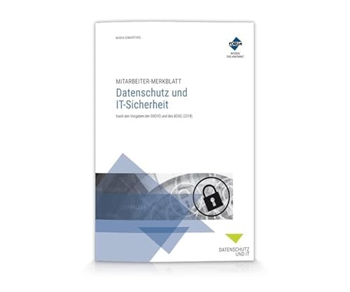 Mitarbeiter-Merkblatt Datenschutz und IT-Sicherheit von Forum Verlag Herkert