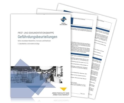 Prüf- und Dokumentationsmappe: Gefährdungsbeurteilungen von Forum Verlag Herkert
