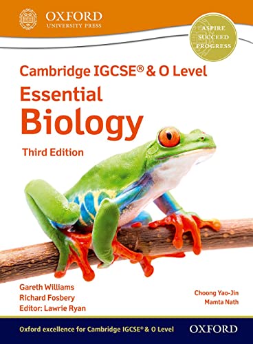 NEW Cambridge IGCSE & O Level Essential Biology: Student Book (Third Edition): Student Book 3rd Edition Set (CAIE essential biology science) von Oxford University Press España, S.A.