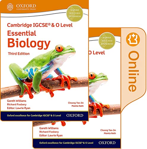 NEW Cambridge IGCSE & O Level Essential Biology: Print & Enhanced Online Student Book Pack (Third Edition) (CAIE essential biology science)