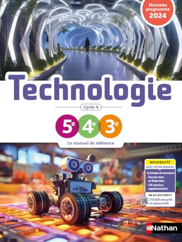 Technologie Cycle 4 2024 Manuel élève
