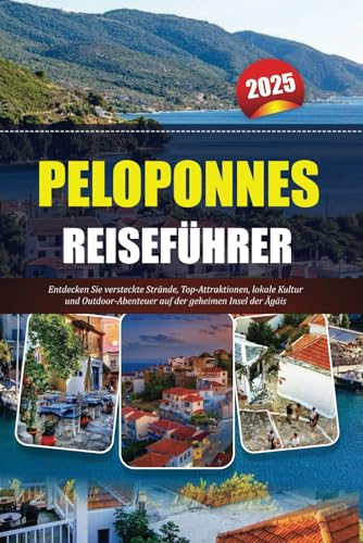 PELOPONNES REISEFÜHRER 2025: Entdecken Sie versteckte Strände, Top-Attraktionen, lokale Kultur und Outdoor-Abenteuer auf der geheimen Insel der Ägäis PELOPONNES REISEFÜHRER 2025: Entdecken Sie versteckte Strände, Top-Attraktionen, lokale Kultur und Outdoor-Abenteuer auf der geheimen Insel der Ägäis von Independently published