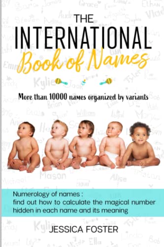 The international book of names: More than 10000 names organized by variants. von Independently published