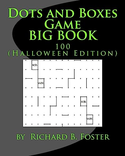 Dots and Boxes Game BIG BOOK: 100 (Halloween Edition) von CREATESPACE