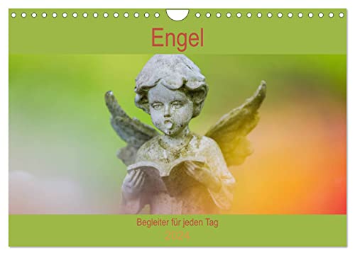 Engel - Begleiter für jeden Tag (Wandkalender 2024 DIN A4 quer), CALVENDO Monatskalender von CALVENDO