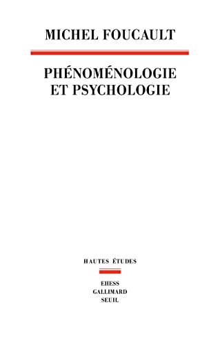 Phénoménologie et Psychologie: 1953-1954 Phénoménologie et Psychologie: 1953-1954 von SEUIL
