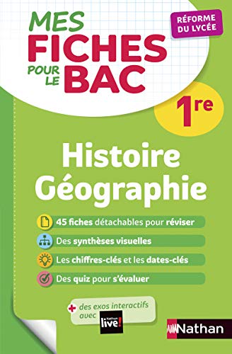 Mes Fiches pour le BAC 1re Histoire Géographie von NATHAN