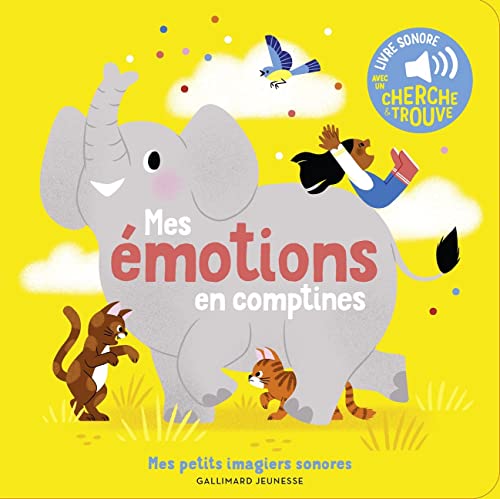 Mes Emotions en Comptines: Des sons à écouter, des images à regarder von Gallimard Jeune