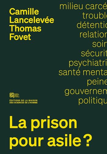 LA PRISON POUR ASILE ? ENQUETE SUR LA SANTE MENTALE: Enquête sur la santé mentale en milieu carcéral von MSH PARIS