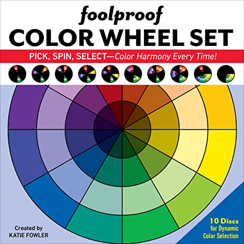 Foolproof Color Wheel Set: 10 Discs for Dynamic Color Selection Foolproof Color Wheel Set: 10 Discs for Dynamic Color Selection