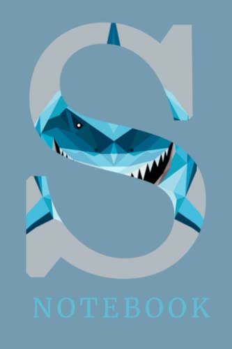Shark notebook: Minimalistic clean notebook with a shark; 6 х 9 ; 100 pages von Independently published