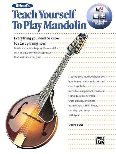 Alfred's Teach Yourself to Play Mandolin: Everything You Need to Know to Start Playing Now!, Book, CD & DVD (Teach Yourself Series)