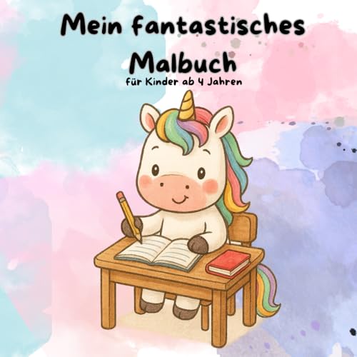Mein fantastisches Malbuch: Malbuch für Kinder ab 4 Jahren von Independently published
