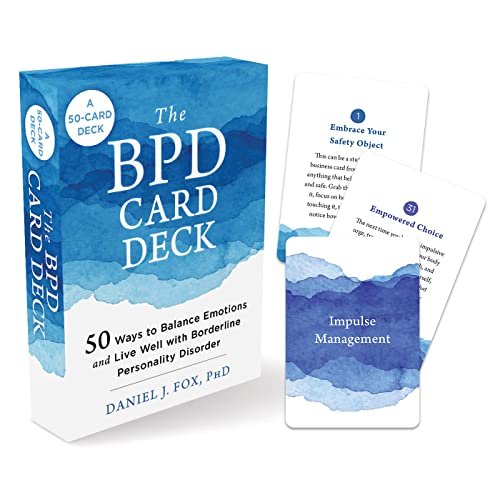 The BPD Card Deck: 50 Ways to Balance Emotions and Live Well With Borderline Personality Disorder von New Harbinger Pubns Inc