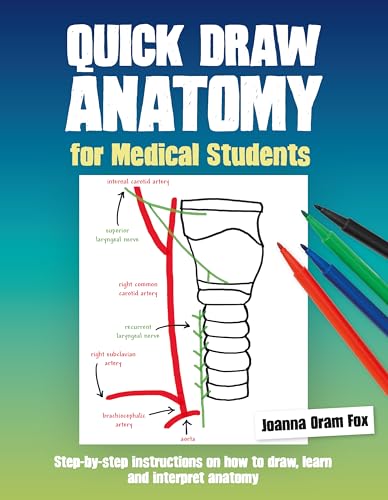 Quick Draw Anatomy for Medical Students: Step-by-step instructions on how to draw, learn and interpret anatomy