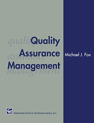 Quality Assurance Management von Springer