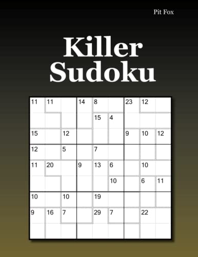 Killer Sudoku Killer Sudoku