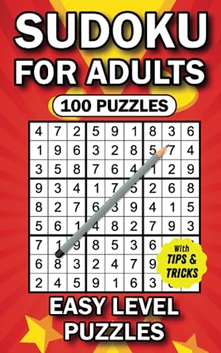 Sudoku Puzzles for Adults ǀ Easy Level: Small Travel-Friendly Sudoku Puzzle Book ǀ Pocket Size ǀ With Tips and Tricks, and Solutions ǀ Beginner Level Sudoku Puzzles for Adults ǀ Easy Level: Small Travel-Friendly Sudoku Puzzle Book ǀ Pocket Size ǀ With Tips and Tricks, and Solutions ǀ Beginner Level