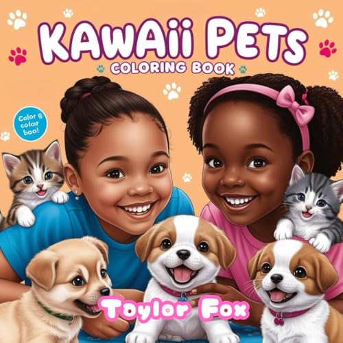 Kawai Pets Coloring Book: Cute and Fun Coloring Pages for Young Artists von Independently published