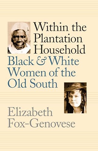 Within the Plantation Household: Black and White Women of the Old South (Gender & American Culture)