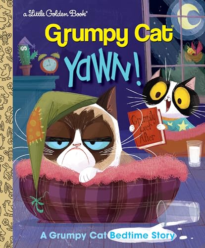Yawn! A Grumpy Cat Bedtime Story (Grumpy Cat) (Little Golden Book) von Golden Books
