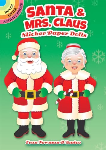 Santa & Mrs. Claus Sticker Paper Dolls (Dover Little Activity Books Paper Dolls) von Dover Publications