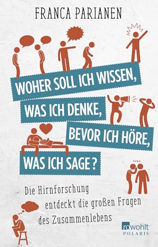 Woher soll ich wissen, was ich denke, bevor ich höre, was ich sage?: Die Hirnforschung entdeckt die großen Fragen des Zusammenlebens