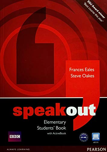 Elementary Students Book with ActiveBook, w. DVD-ROM: Level A1-A2 (Speakout) von Pearson Longman