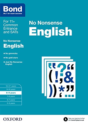 Bond: English: No Nonsense: 8-9 years von Oxford University Press